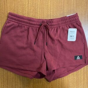 Reebok Maroon Sports Shorts